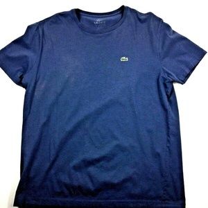 Lacoste  Short Sleeved Cotton Round Neck T-Shirt